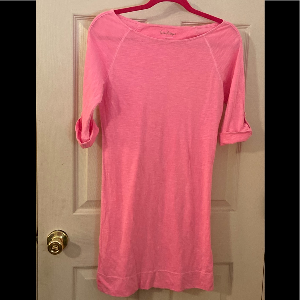 Lilly Pulitzer Cotton 3/4 Sleeve Dress